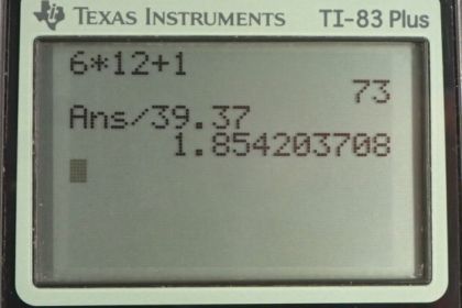 OpenStax College Physics, Chapter 1, Problem 6 (PE) calculator screenshot 1