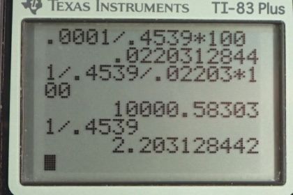 OpenStax College Physics, Chapter 1, Problem 26 (PE) calculator screenshot 1