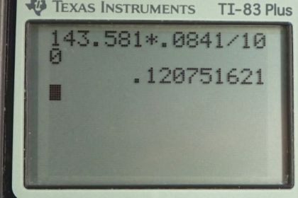 OpenStax College Physics, Chapter 1, Problem 28 (PE) calculator screenshot 2