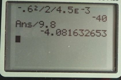 OpenStax College Physics, Chapter 2, Problem 32 (PE) calculator screenshot 2