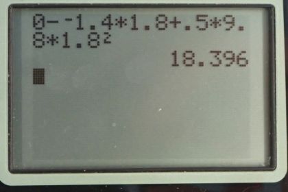 OpenStax College Physics, Chapter 2, Problem 44 (PE) calculator screenshot 1