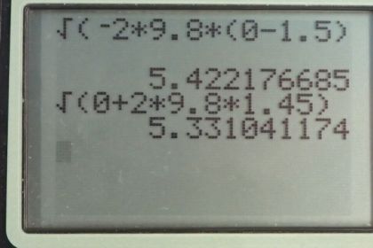 OpenStax College Physics, Chapter 2, Problem 56 (PE) calculator screenshot 1
