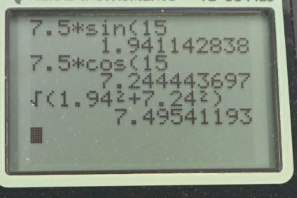 OpenStax College Physics, Chapter 3, Problem 18 (PE) calculator screenshot 1
