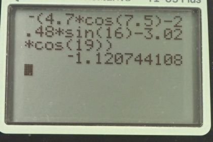 OpenStax College Physics, Chapter 3, Problem 22 (PE) calculator screenshot 1