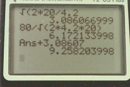 OpenStax College Physics, Chapter 4, Problem 2 (PE) calculator screenshot 1
