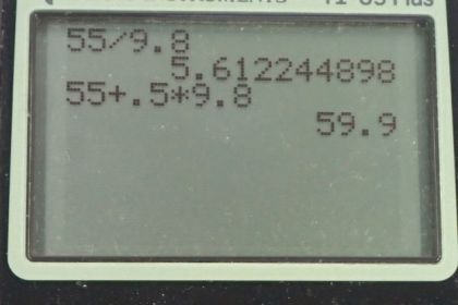 OpenStax College Physics, Chapter 4, Problem 22 (PE) calculator screenshot 1