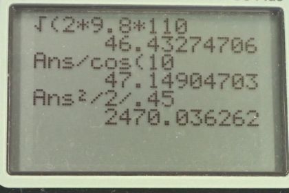 OpenStax College Physics, Chapter 4, Problem 48 (PE) calculator screenshot 1