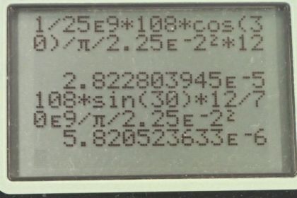 OpenStax College Physics, Chapter 5, Problem 40 (PE) calculator screenshot 1