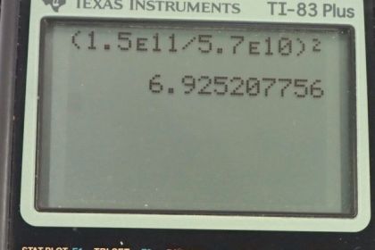 OpenStax College Physics, Chapter 6, Problem 6 (AP) calculator screenshot 1