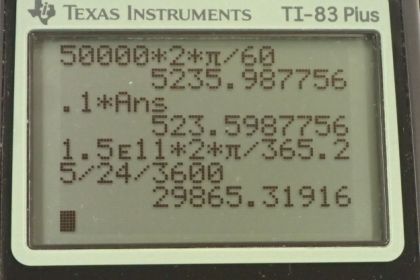 OpenStax College Physics, Chapter 6, Problem 18 (PE) calculator screenshot 1