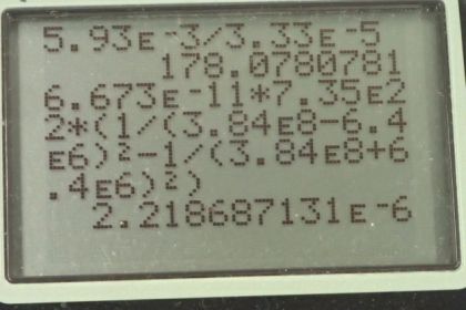 OpenStax College Physics, Chapter 6, Problem 34 (PE) calculator screenshot 2