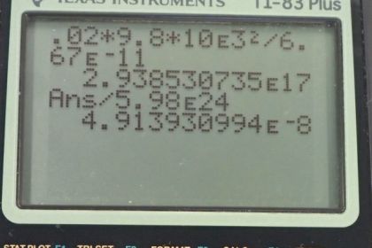 OpenStax College Physics, Chapter 6, Problem 42 (PE) calculator screenshot 1