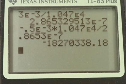 OpenStax College Physics, Chapter 6, Problem 48 (PE) calculator screenshot 2