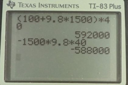 OpenStax College Physics, Chapter 7, Problem 3 (PE) calculator screenshot 1