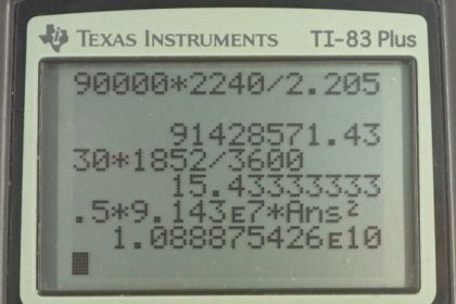 OpenStax College Physics, Chapter 7, Problem 11 (PE) calculator screenshot 1