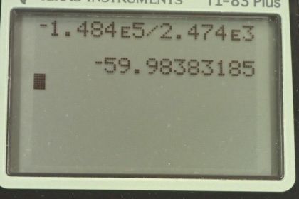 OpenStax College Physics, Chapter 7, Problem 12 (PE) calculator screenshot 2