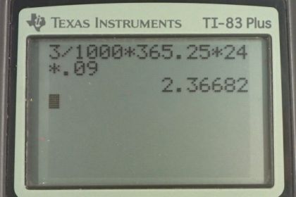 OpenStax College Physics, Chapter 7, Problem 33 (PE) calculator screenshot 1