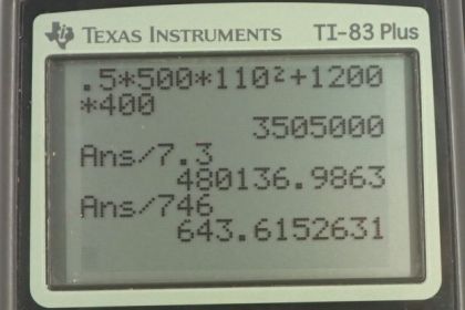 OpenStax College Physics, Chapter 7, Problem 37 (PE) calculator screenshot 1