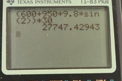OpenStax College Physics, Chapter 7, Problem 42 (PE) calculator screenshot 1