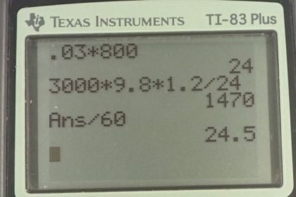 OpenStax College Physics, Chapter 7, Problem 51 (PE) calculator screenshot 1