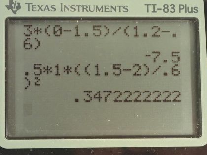 OpenStax College Physics, Chapter 8, Problem 38 (AP) calculator screenshot 2