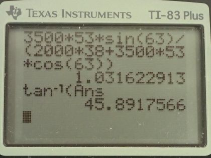 OpenStax College Physics, Chapter 8, Problem 52 (AP) calculator screenshot 1