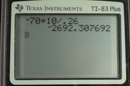 OpenStax College Physics, Chapter 8, Problem 25 (PE) calculator screenshot 1