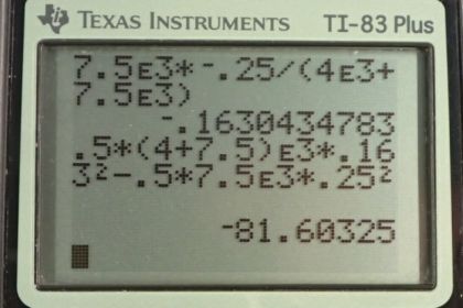 OpenStax College Physics, Chapter 8, Problem 35 (PE) calculator screenshot 2