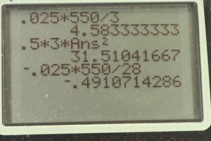 OpenStax College Physics, Chapter 8, Problem 38 (PE) calculator screenshot 1