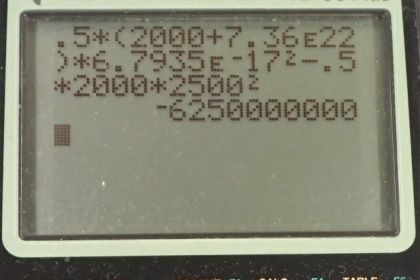 OpenStax College Physics, Chapter 8, Problem 40 (PE) calculator screenshot 3