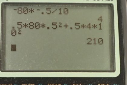 OpenStax College Physics, Chapter 8, Problem 44 (PE) calculator screenshot 1