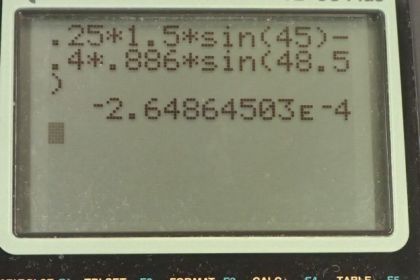 OpenStax College Physics, Chapter 8, Problem 46 (PE) calculator screenshot 3