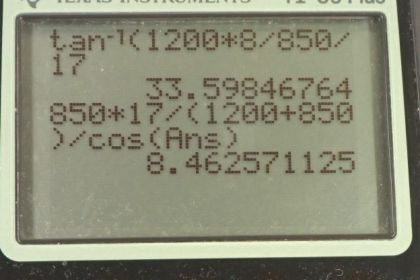 OpenStax College Physics, Chapter 8, Problem 50 (PE) calculator screenshot 1