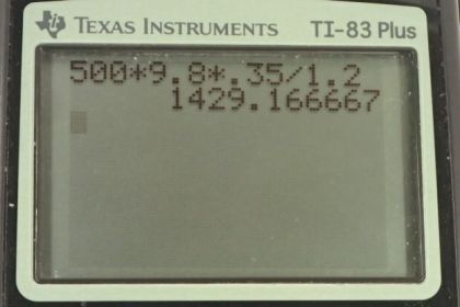 OpenStax College Physics, Chapter 9, Problem 6 (PE) calculator screenshot 1