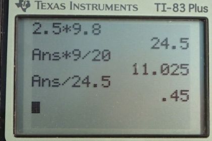 OpenStax College Physics, Chapter 9, Problem 11 (PE) calculator screenshot 1
