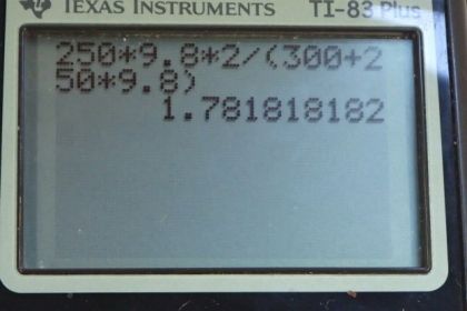OpenStax College Physics, Chapter 9, Problem 20 (PE) calculator screenshot 1