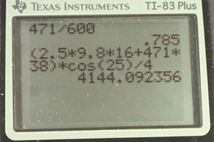 OpenStax College Physics, Chapter 9, Problem 36 (PE) calculator screenshot 1