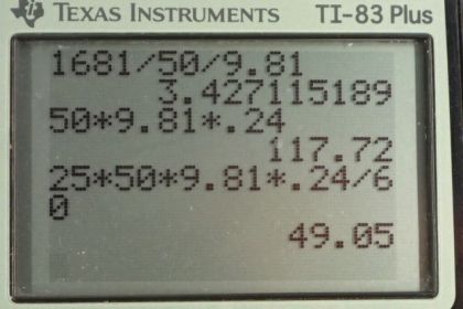 OpenStax College Physics, Chapter 9, Problem 37 (PE) calculator screenshot 2