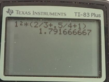OpenStax College Physics, Chapter 10, Problem 6 (AP) calculator screenshot 1