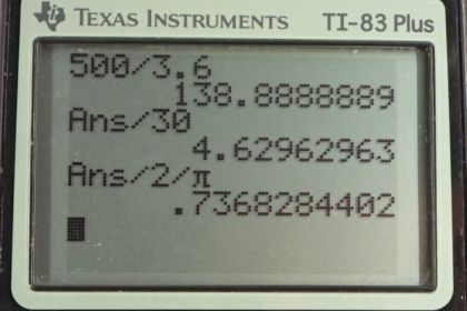 OpenStax College Physics, Chapter 10, Problem 1 (PE) calculator screenshot 1