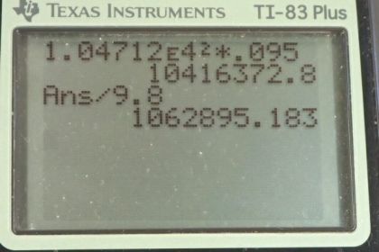 OpenStax College Physics, Chapter 10, Problem 2 (PE) calculator screenshot 2