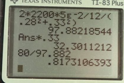 OpenStax College Physics, Chapter 10, Problem 15 (PE) calculator screenshot 1