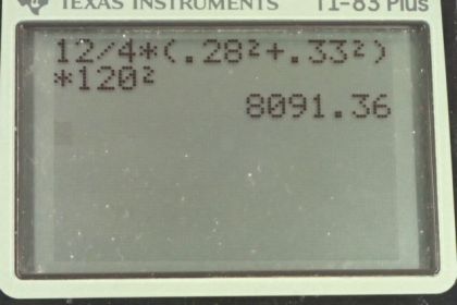 OpenStax College Physics, Chapter 10, Problem 24 (PE) calculator screenshot 1