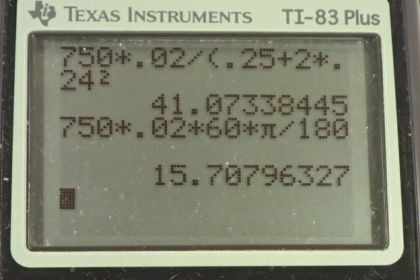 OpenStax College Physics, Chapter 10, Problem 30 (PE) calculator screenshot 1