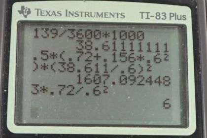 OpenStax College Physics, Chapter 10, Problem 34 (PE) calculator screenshot 1