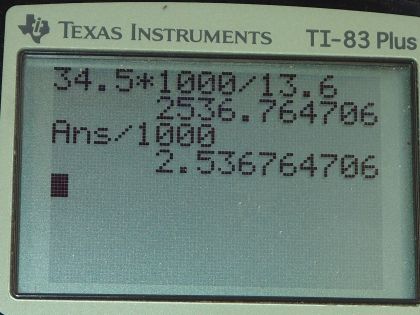 OpenStax College Physics, Chapter 11, Problem 2 (PE) calculator screenshot 1