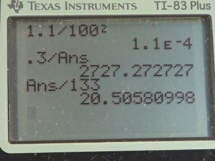 OpenStax College Physics, Chapter 11, Problem 16 (PE) calculator screenshot 1