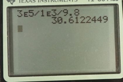 OpenStax College Physics, Chapter 11, Problem 17 (PE) calculator screenshot 1