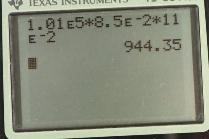 OpenStax College Physics, Chapter 11, Problem 19 (PE) calculator screenshot 1