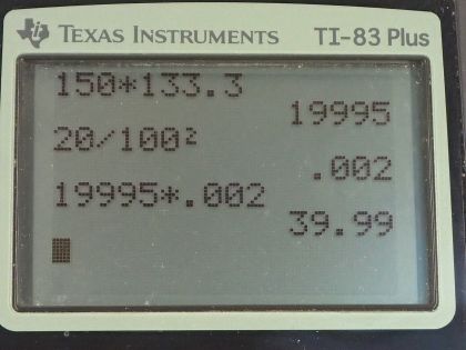 OpenStax College Physics, Chapter 11, Problem 76 (PE) calculator screenshot 1